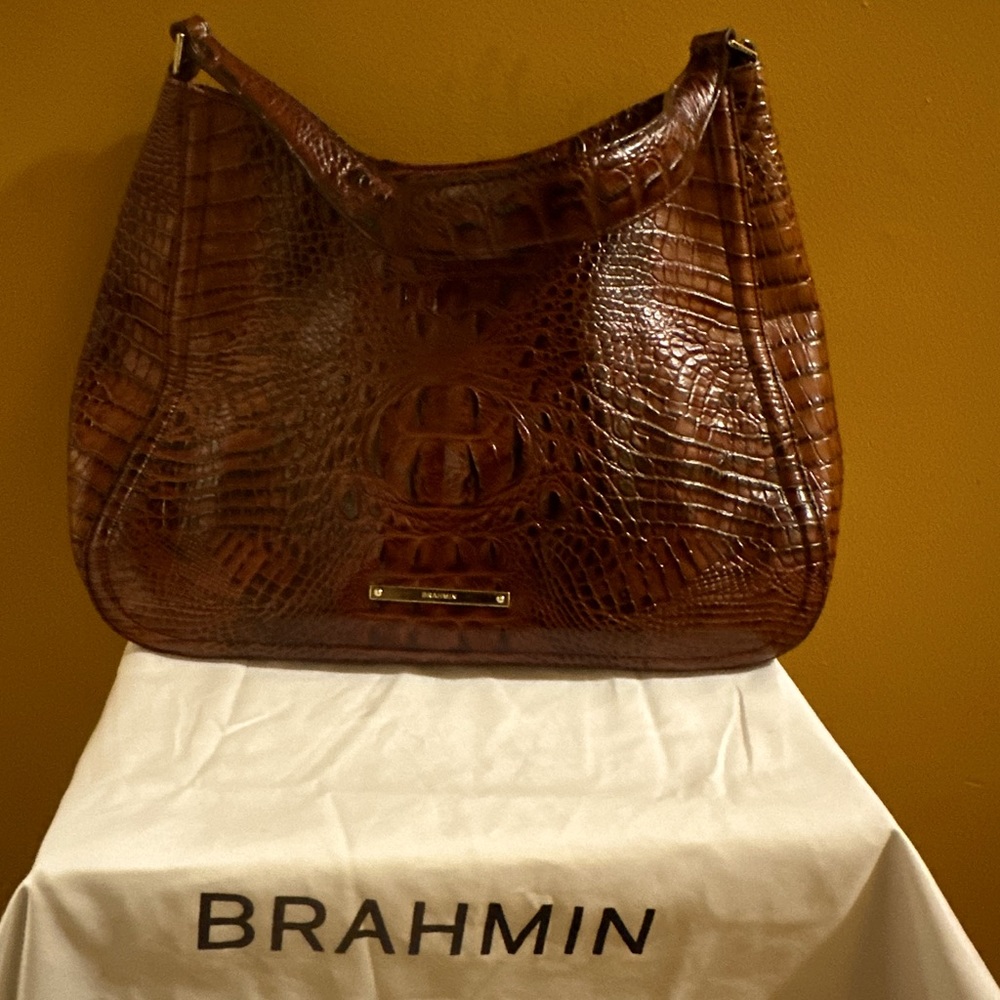 COPY - Brahmin pecan Large hobo